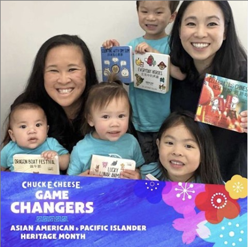 Featured on Chuck E. Cheese’s Instagram for Asian American Pacific Islander Heritage Month